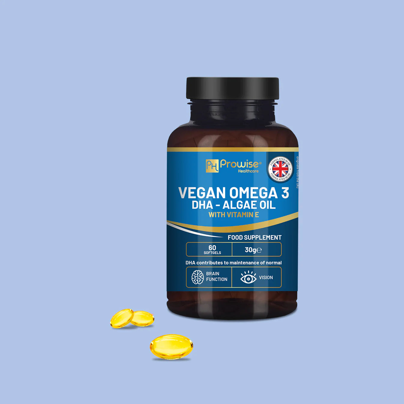 Prowise Vegan Omega-3 DHA from Algae Oil