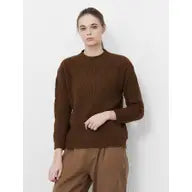 Rib Knit Designed Jumper