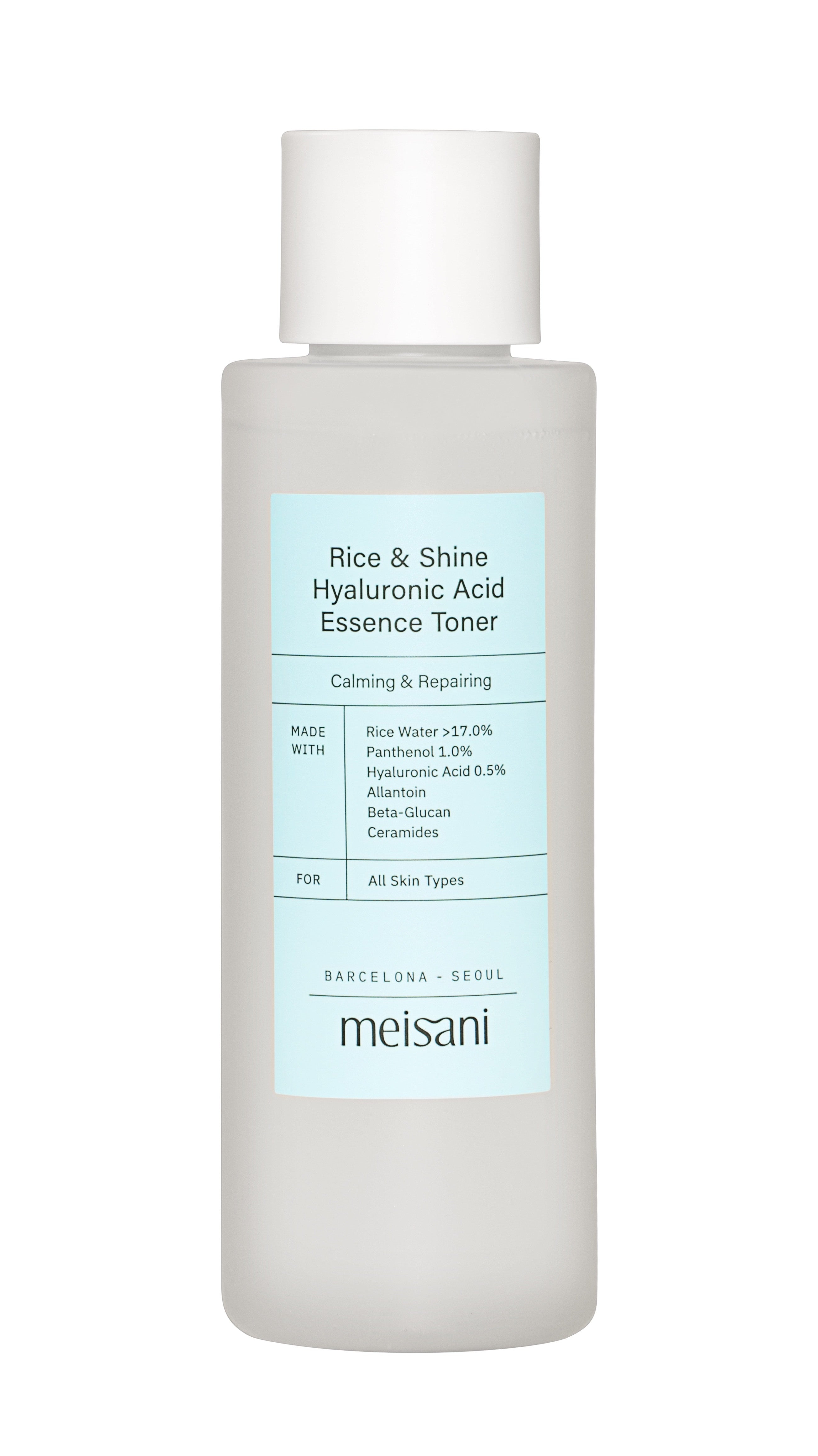 Meisani - Rice And Shine Hyaluronic Acid Essence Toner 150ml