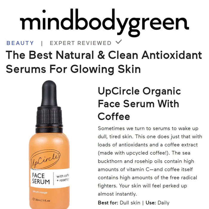 Organic Face Serum with Coffee Oil