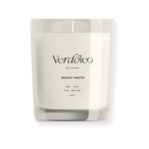 Verdóleo Signature Eco Candle: Brandy Martín