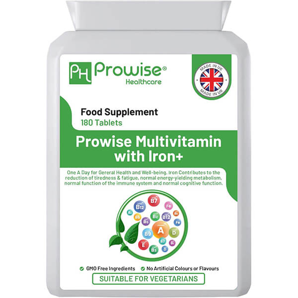 Multivitamin & Iron 180 Tablets Immune Support