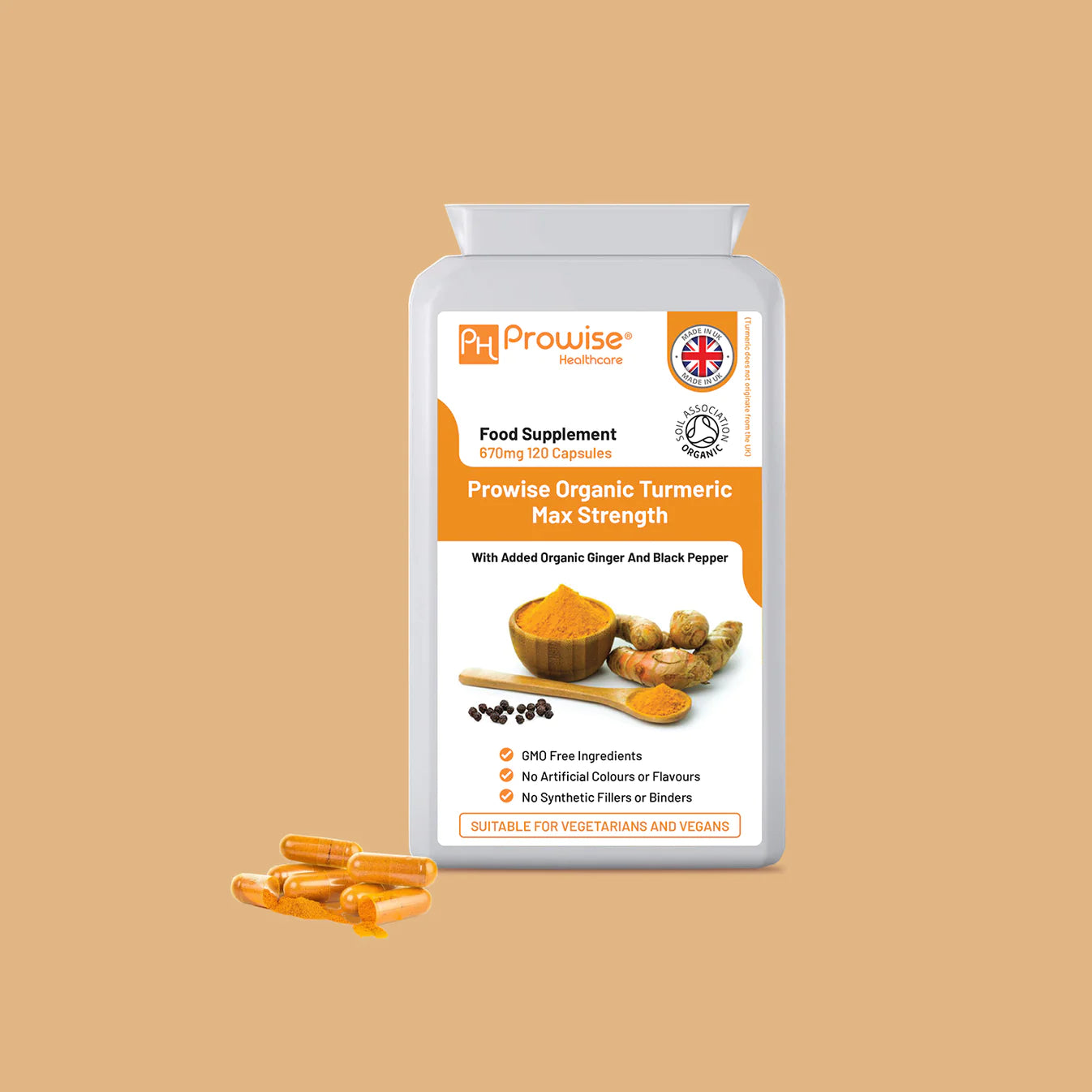 Turmeric Curcumin with Black Pepper 600mg