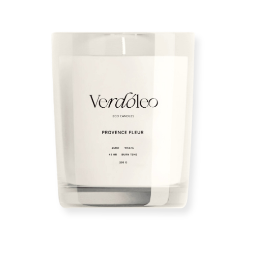 Verdóleo Signature Eco Candle: Provence Fleur