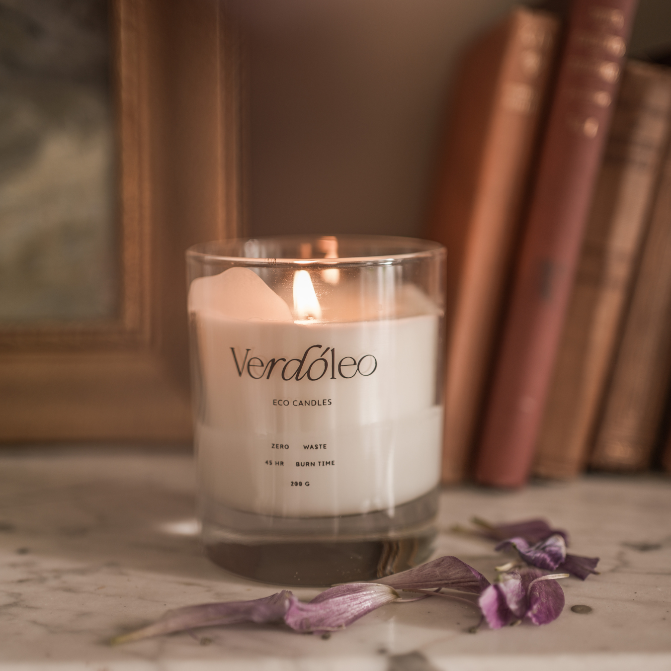 Verdóleo Signature Eco Candle: Bohemian Rose